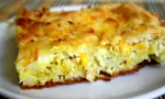 Torta de milho e queijo simples e facil