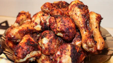 Tulipa de frango assada no forno