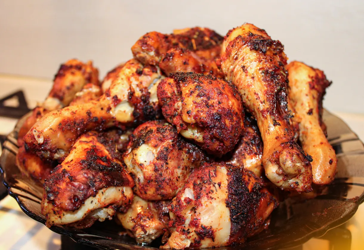 Tulipa de frango assada no forno
