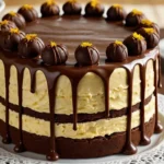 bolo de chocolate com recheio de maracuja