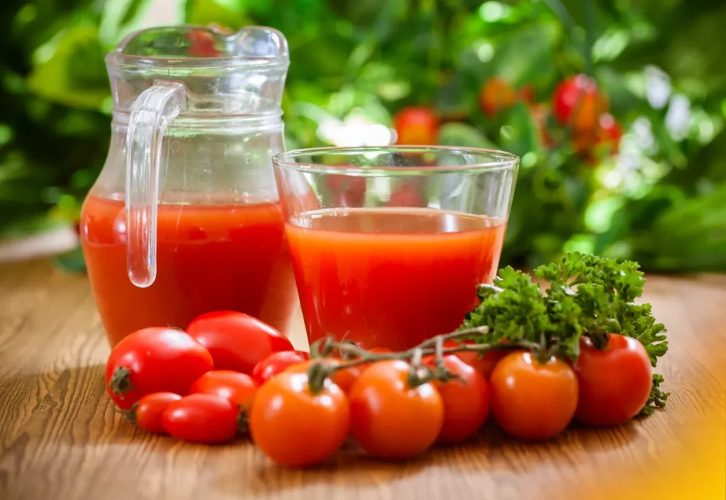 suco de tomate