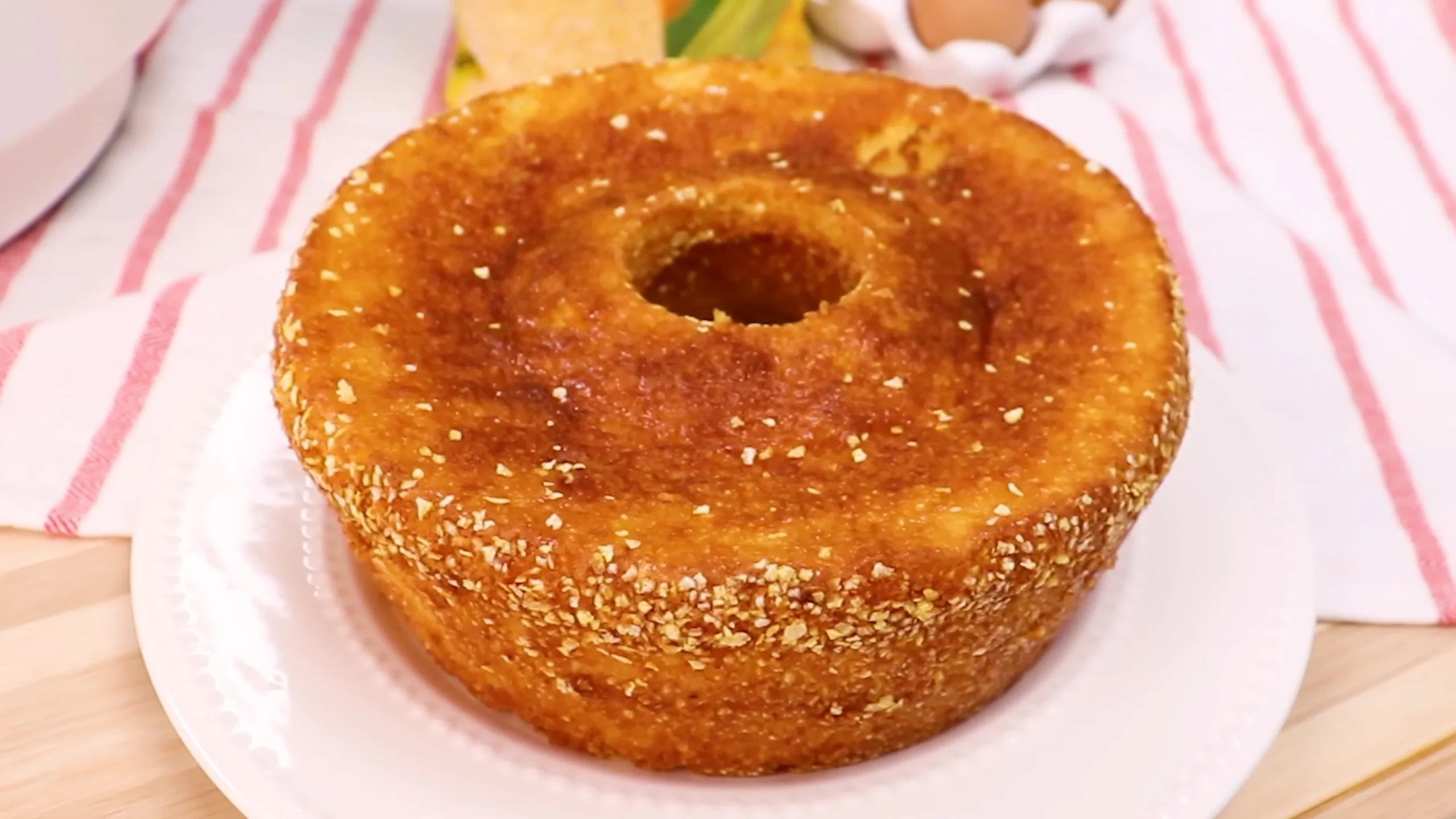 Bolo de Cuscuz Molhadinho Feito no Liquidificador Ideal para sobremesas e lanches!