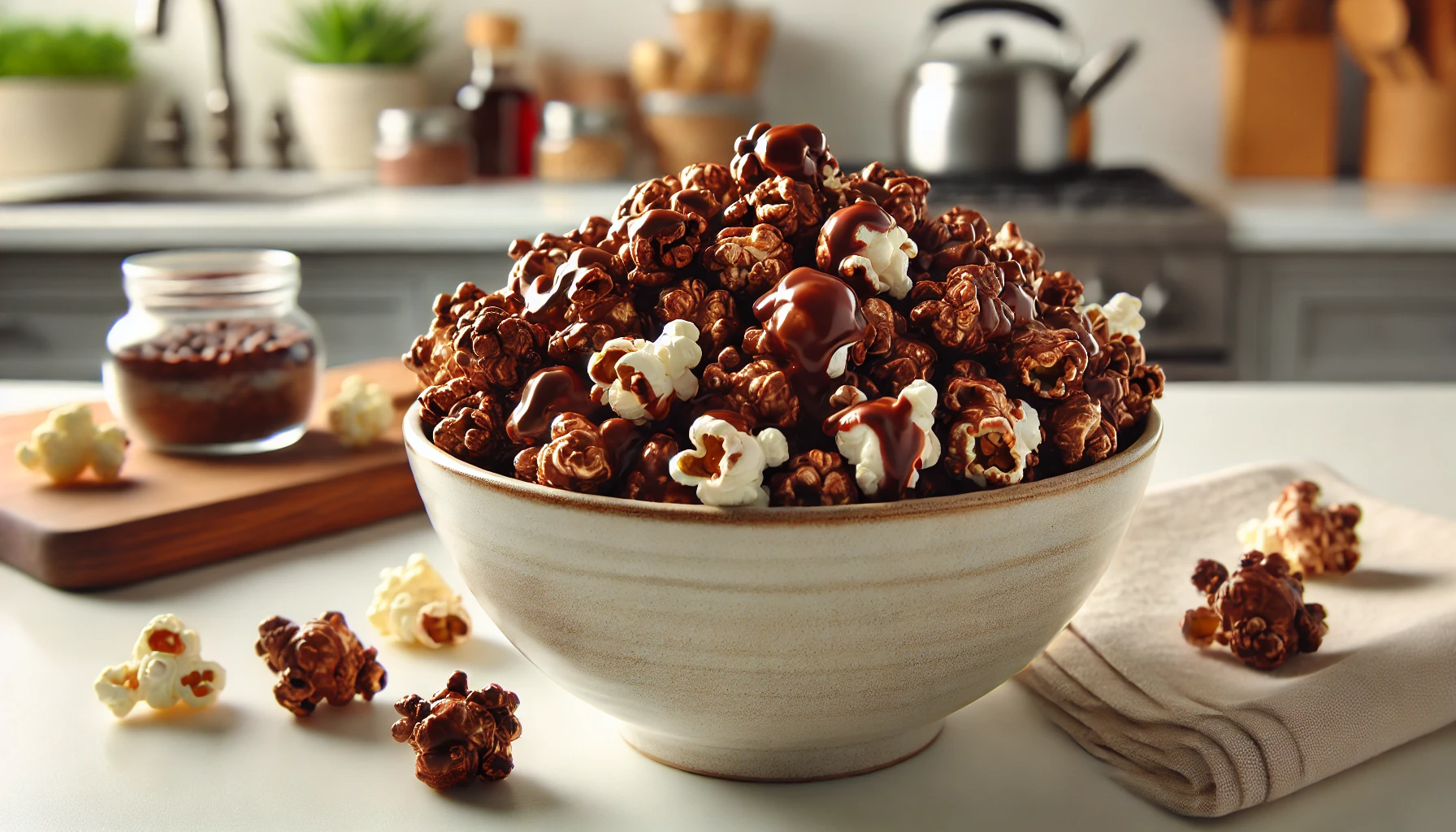 Pipoca de Chocolate O Segredo para um Lanche Perfeito e Delicioso