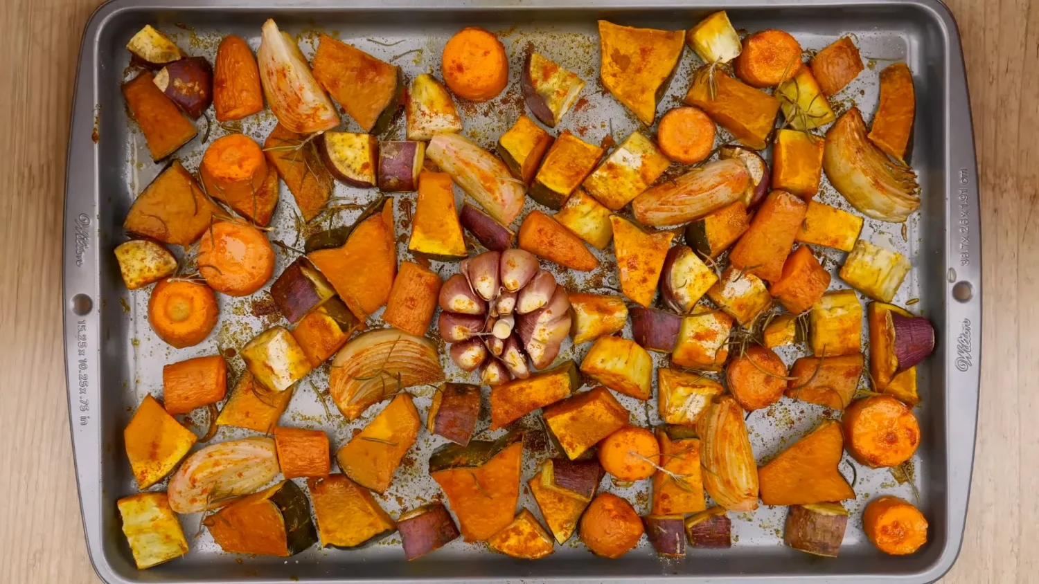Legumes Assados ao Forno Saudáveis