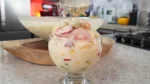 SALADA DE FRUTAS CREMOSA NA TACA