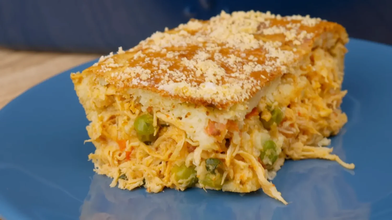 Torta de Frango Cremosa