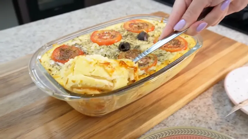 Ingredientes Simples para a Batata de Forno Gratinada