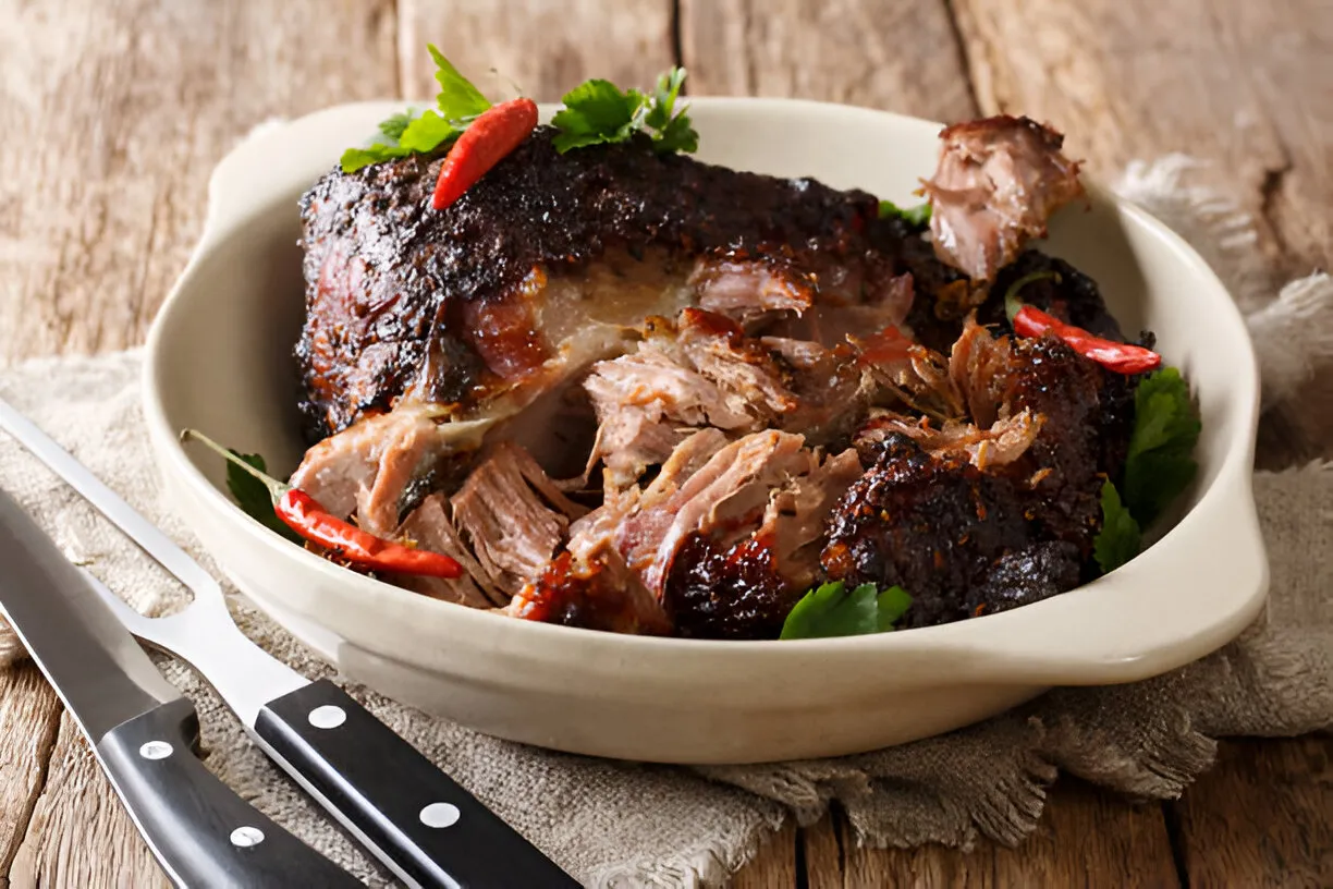 Pernil Assado Suculento