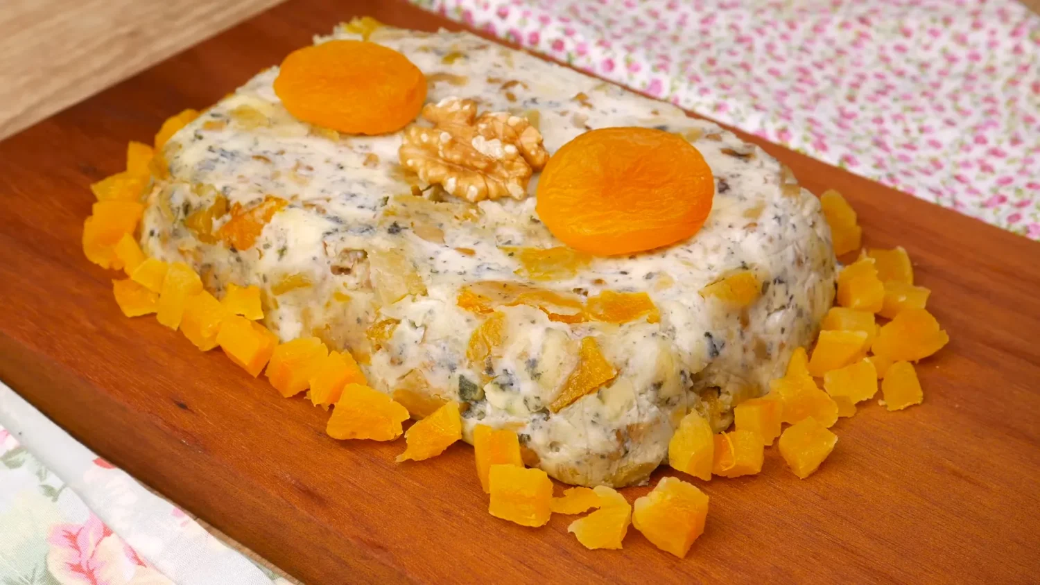 Ingredientes Simples e Deliciosos para a Terrine de Gorgonzola com Damasco