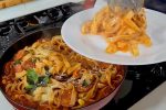 Deliciosa Macarronada Dominical que nao Gruda na Panela apesar de