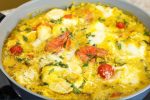 Deliciosa surpresa experimente essa incrivel moqueca de ovo cheia de